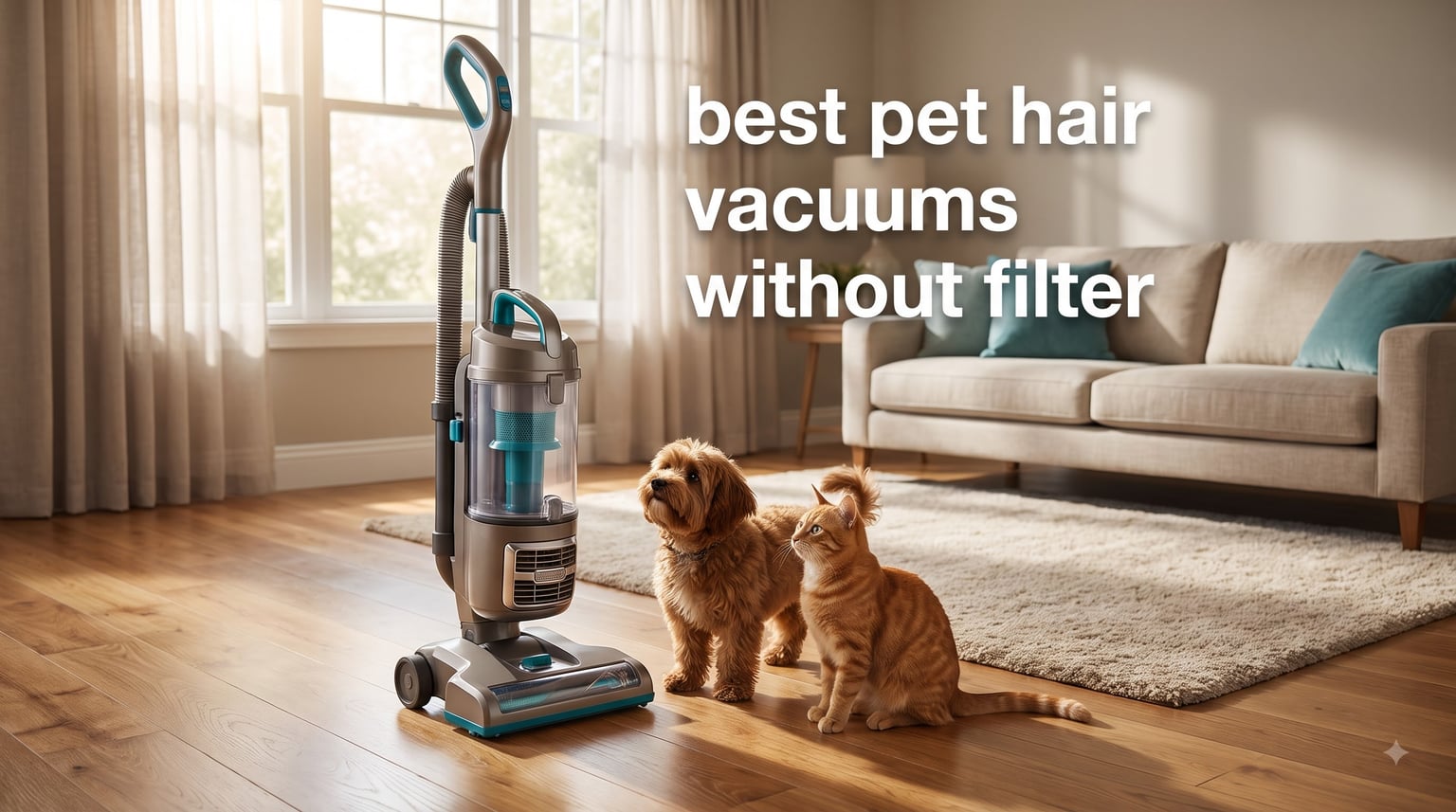best pet hair vacuums without filter