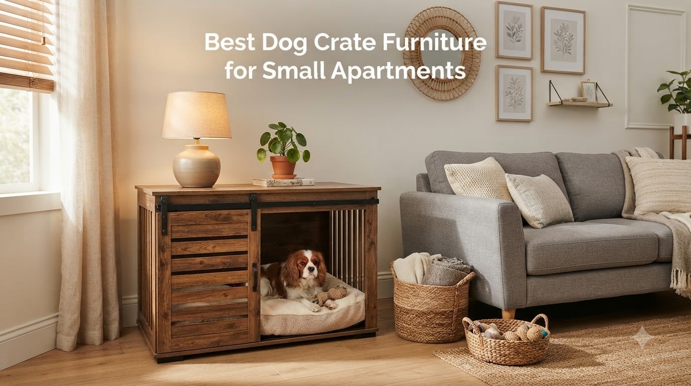 Best Dog Crate Furniture for Small Apartments