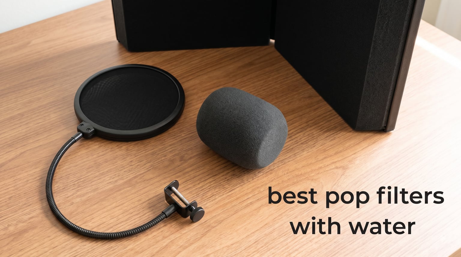 best pop filters with water
