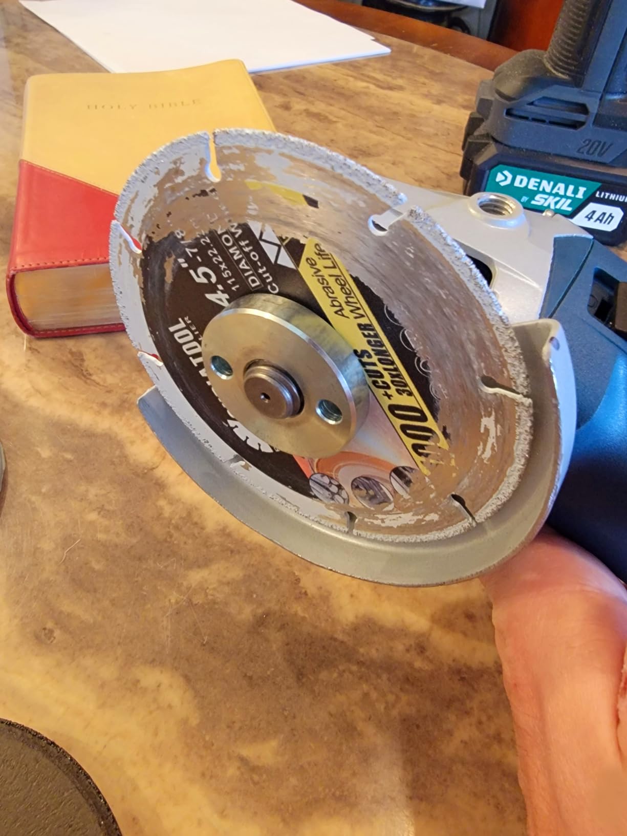 Bosch GWS8-45 4-1/2 In. Angle Grinder customer photo 1