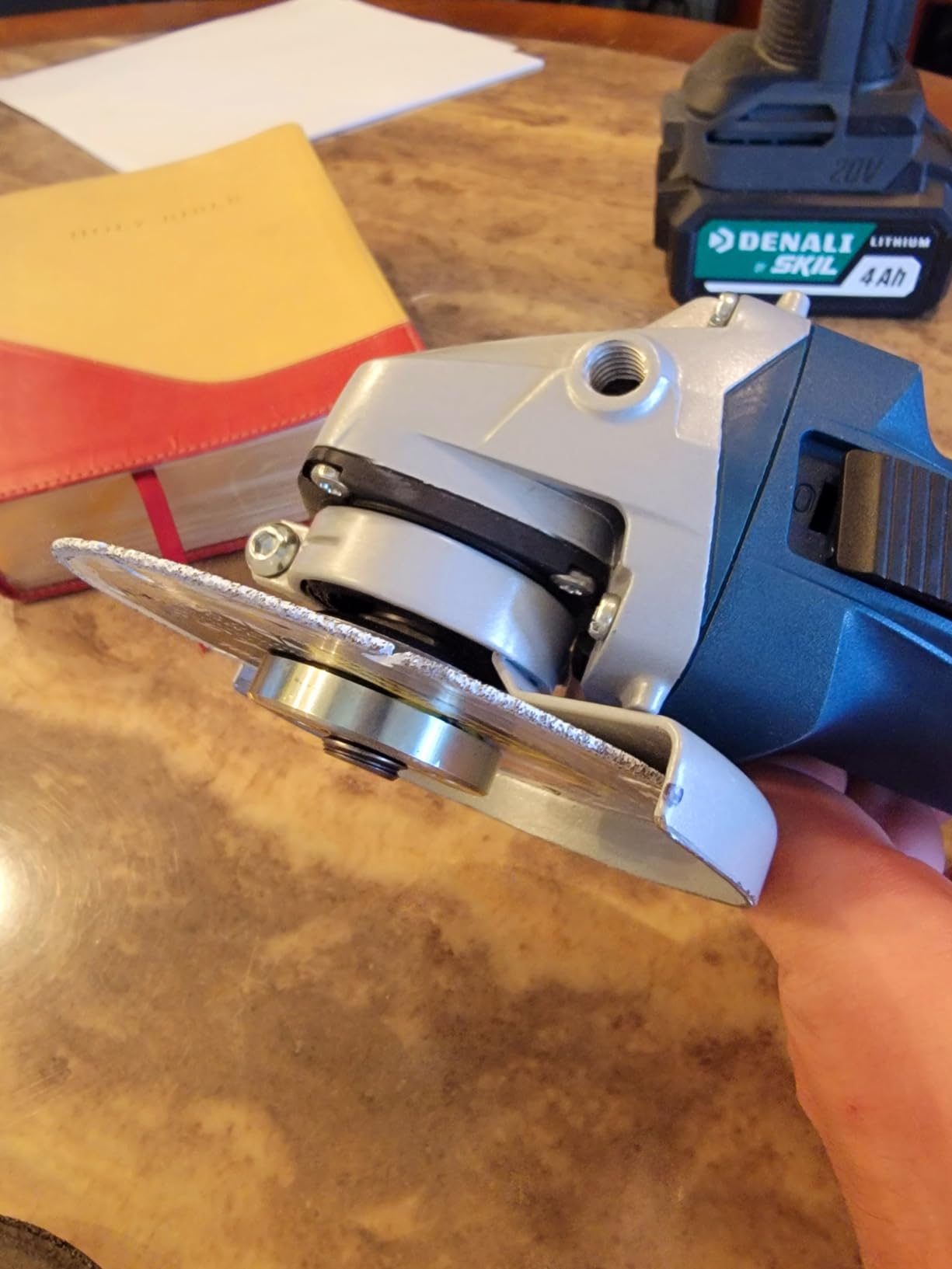 Bosch GWS8-45 4-1/2 In. Angle Grinder customer photo 2
