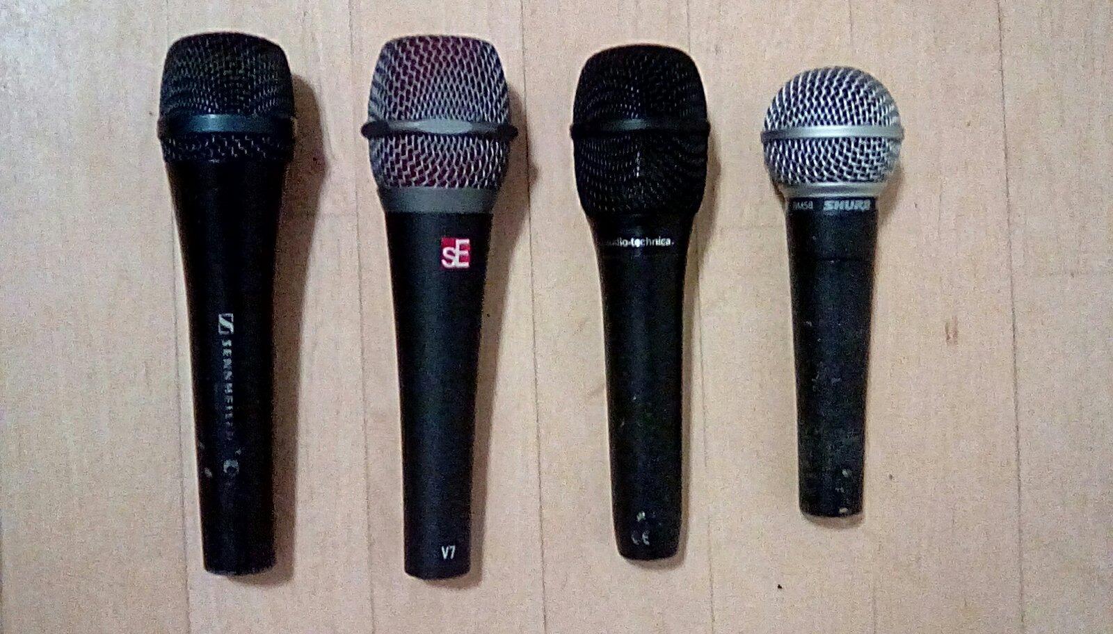SE ELECTRONICS V7 Dynamic Microphone for Singing, Speech & Studio Recording - XLR Handheld Professional Microphone with Supercardioid Aluminum Voice Coil for Huge Gain Before Feedback - Grey customer photo 2