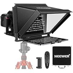 NEEWER X12 14 Inch Aluminum Alloy Teleprompter for iPad Tablet Phone Camera customer photo 2