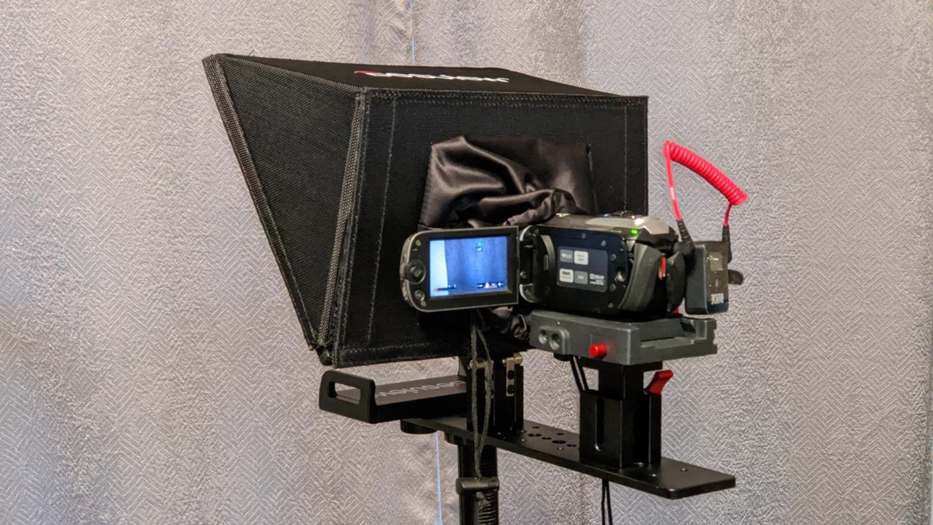Desview T3 Portable Teleprompter for Camera & Smartphone, Tablet Prompter for iPad up to 10