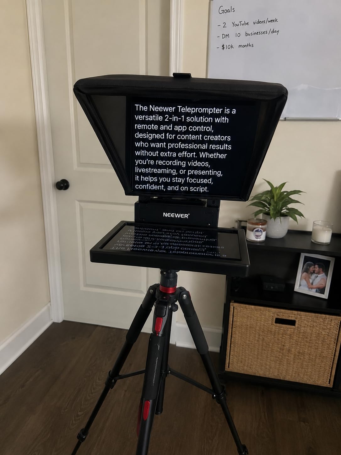 NEEWER X11 2 in 1 Teleprompter 11