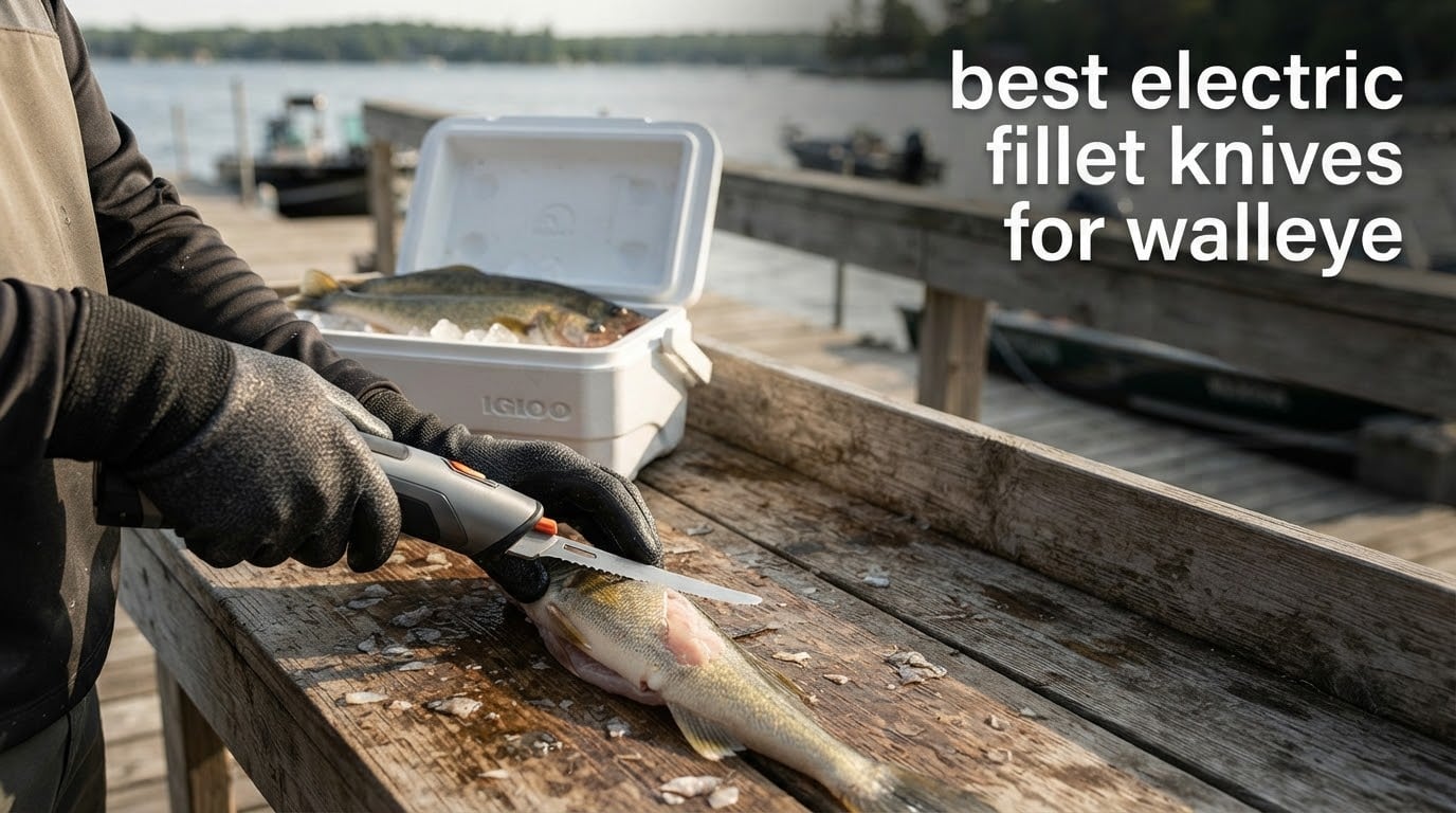 best electric fillet knives for walleye