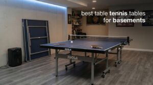best table tennis tables for basements
