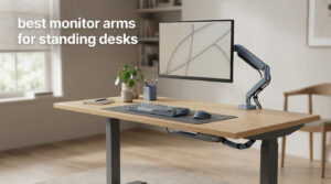 best monitor arms for standing desks