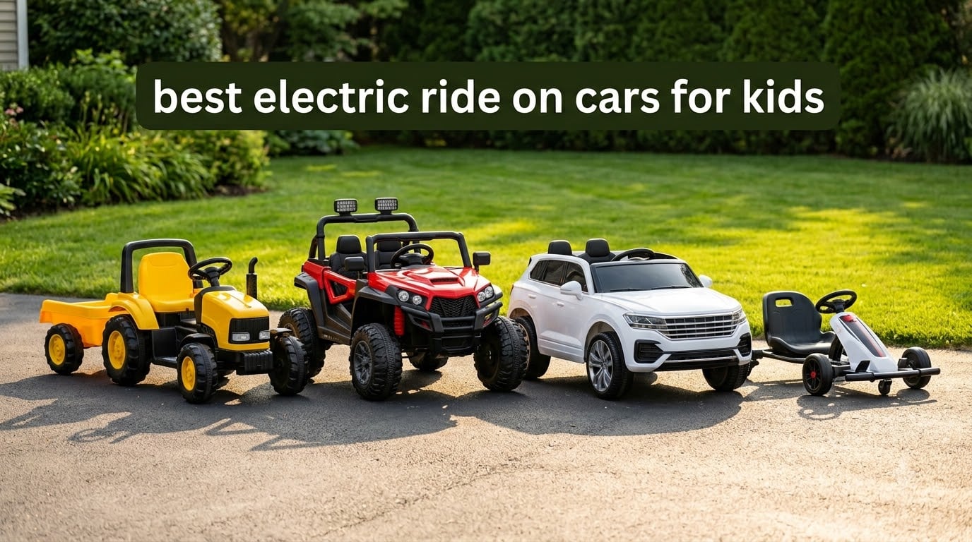 best electric ride on cars for kids