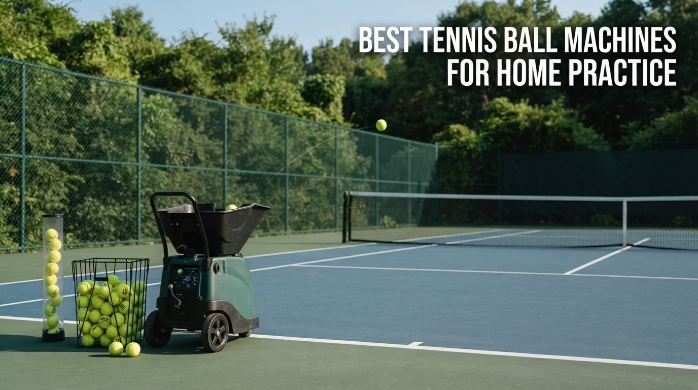best tennis ball machines for home practice