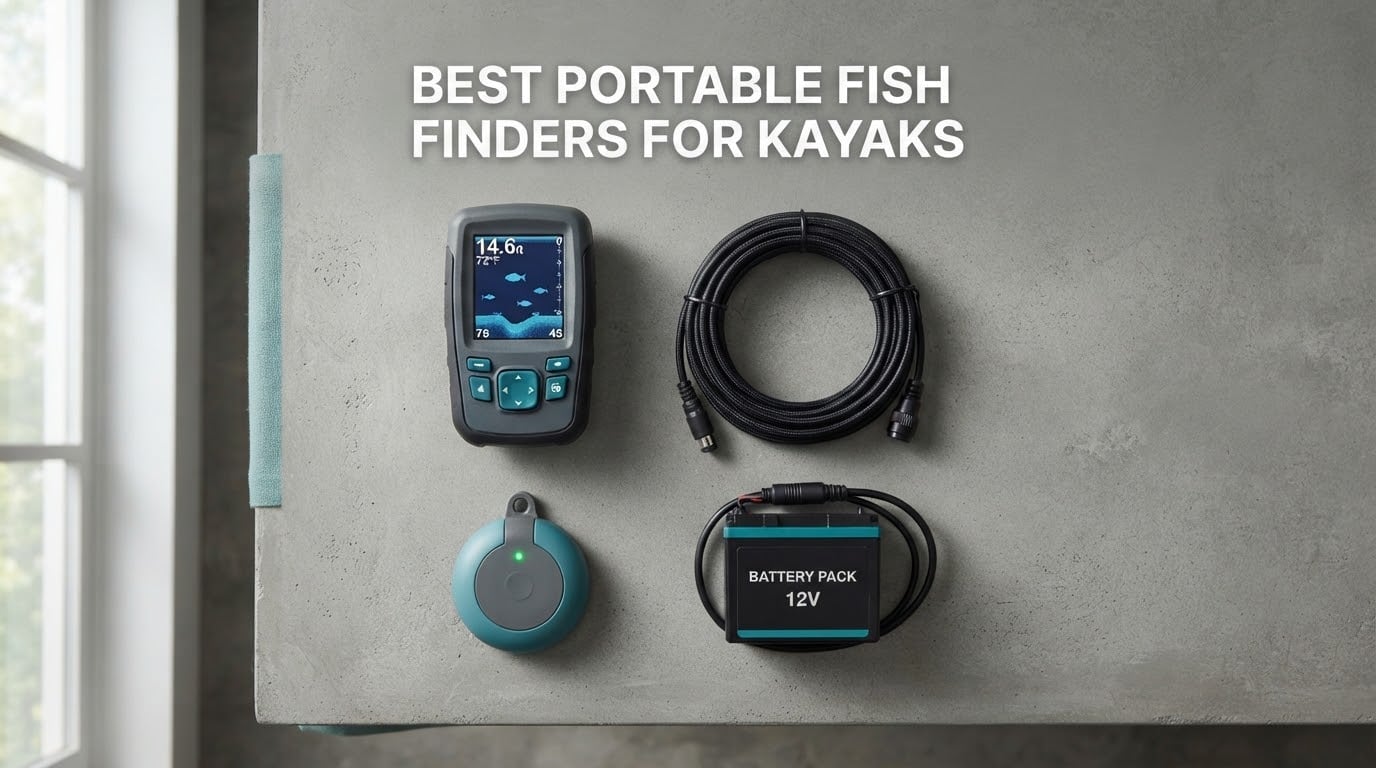 best portable fish finders for kayaks