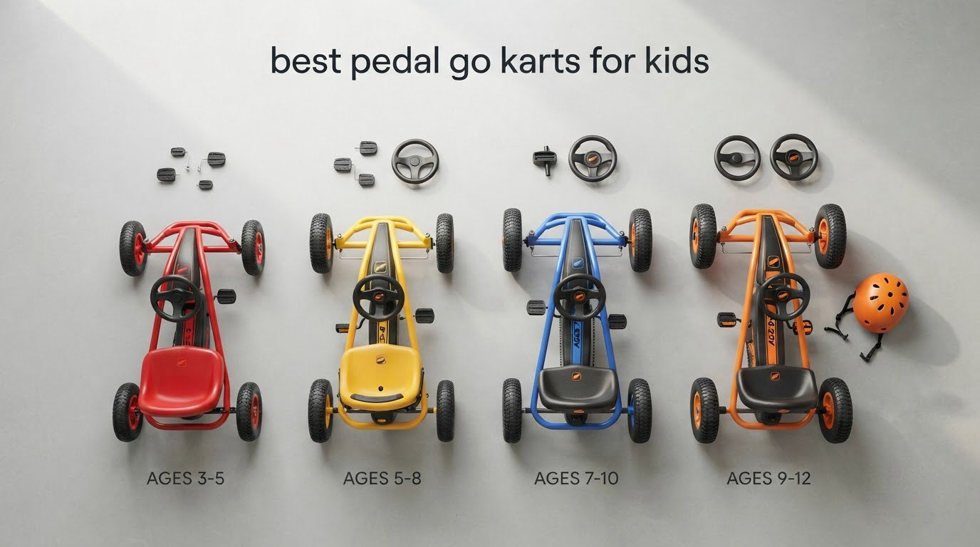 best pedal go karts for kids