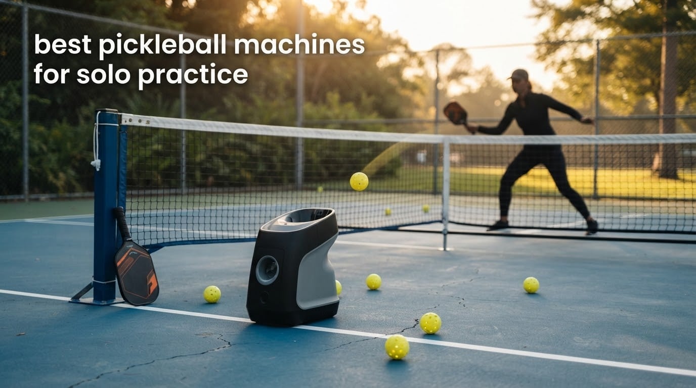 best pickleball machines for solo practice