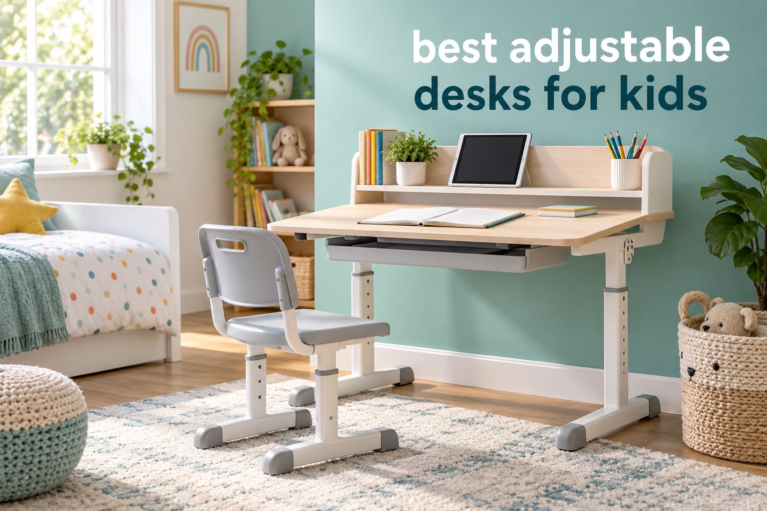 best adjustable desks for kids