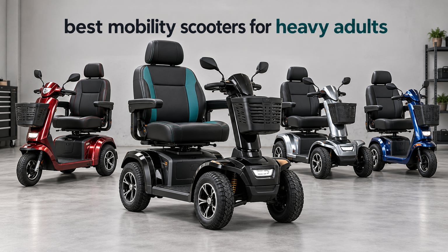 best mobility scooters for heavy adults