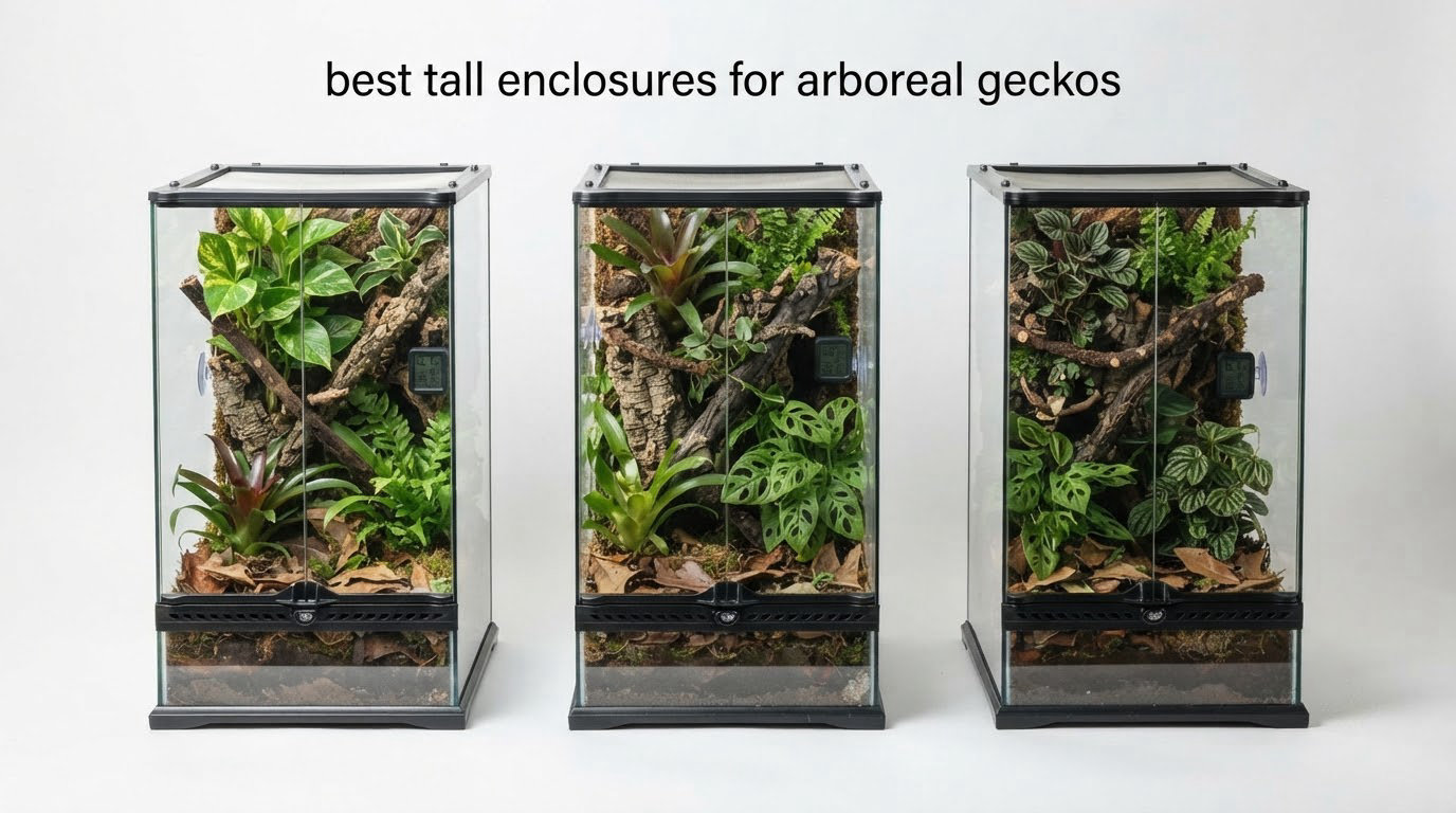 best tall enclosures for arboreal geckos