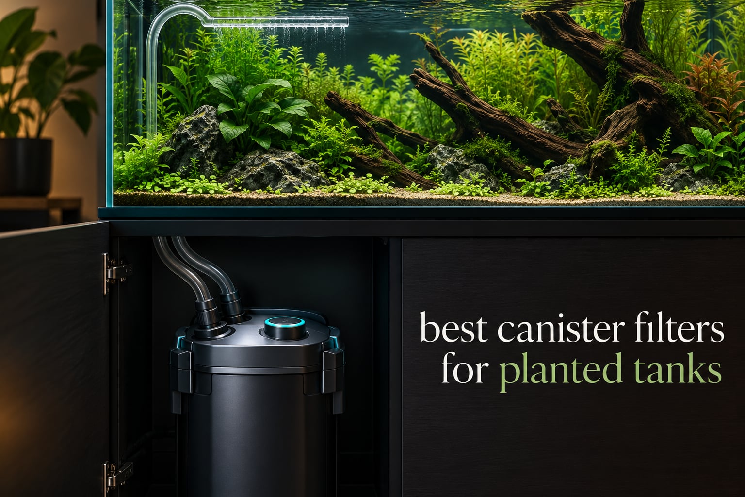 best canister filters for planted tanks