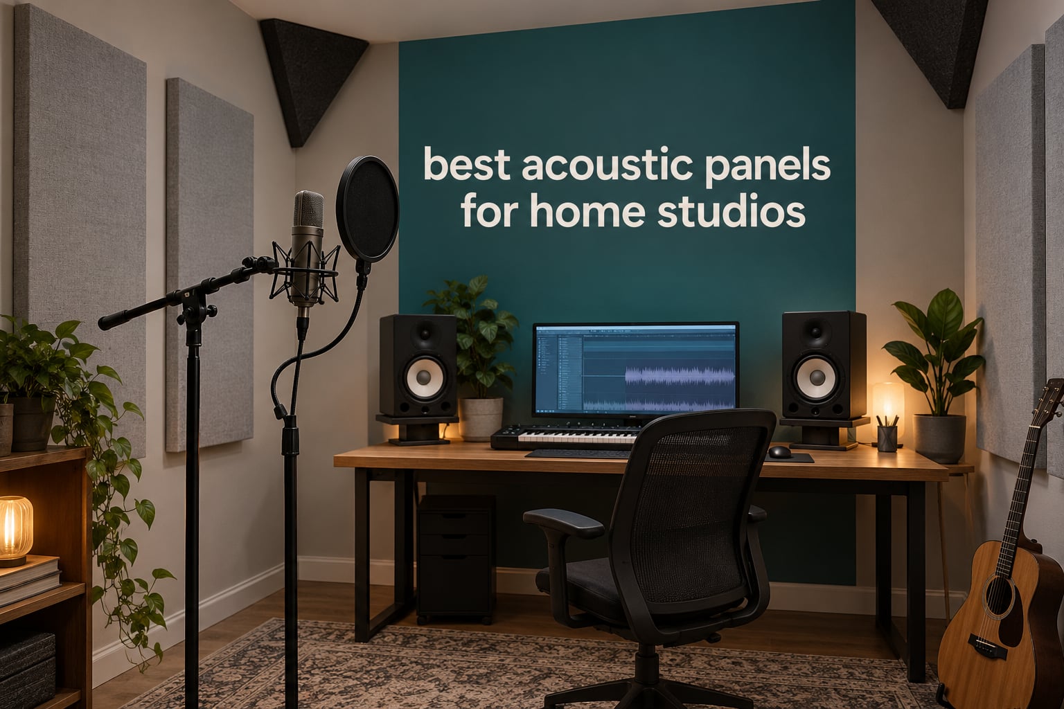 best acoustic panels for home studios