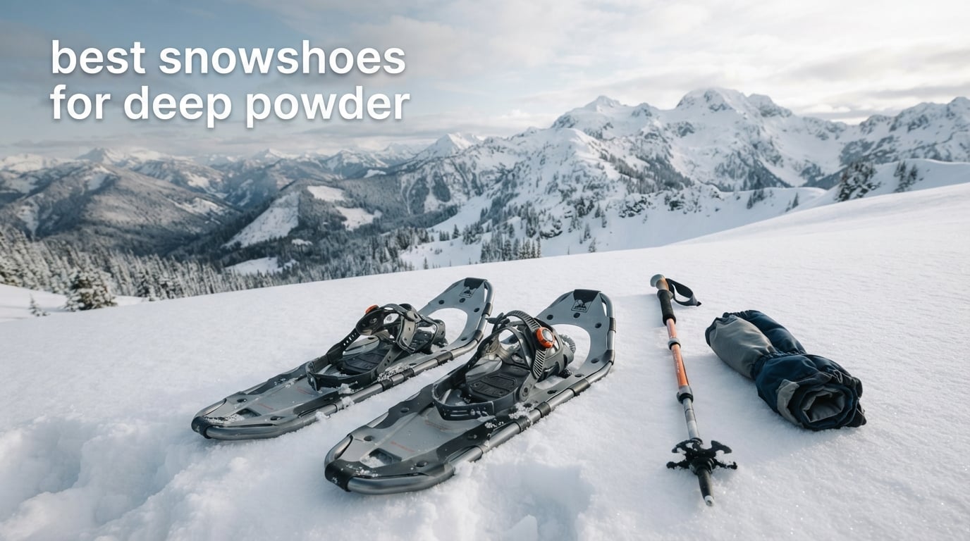 best snowshoes for deep powder