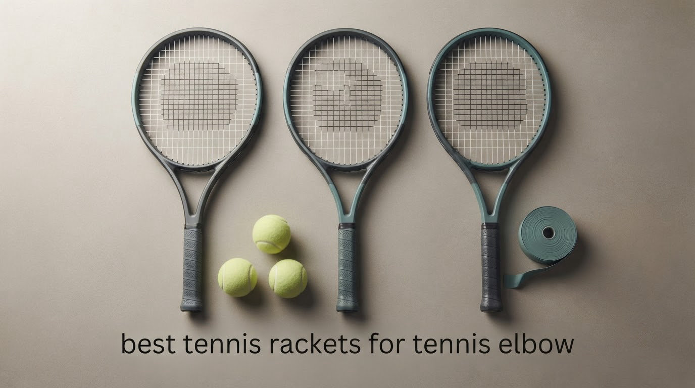 best tennis rackets for tennis elbow