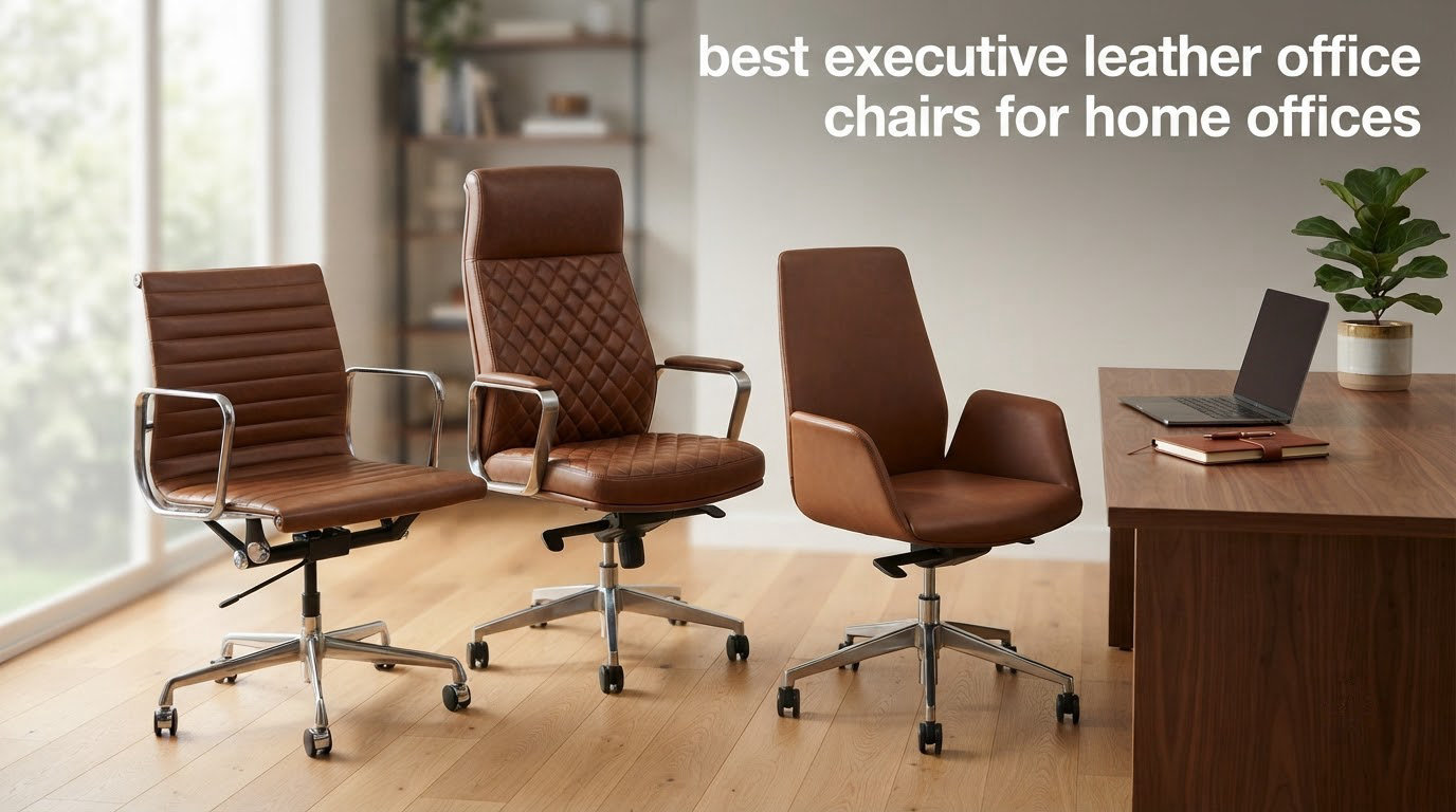 best executive leather office chairs for home offices