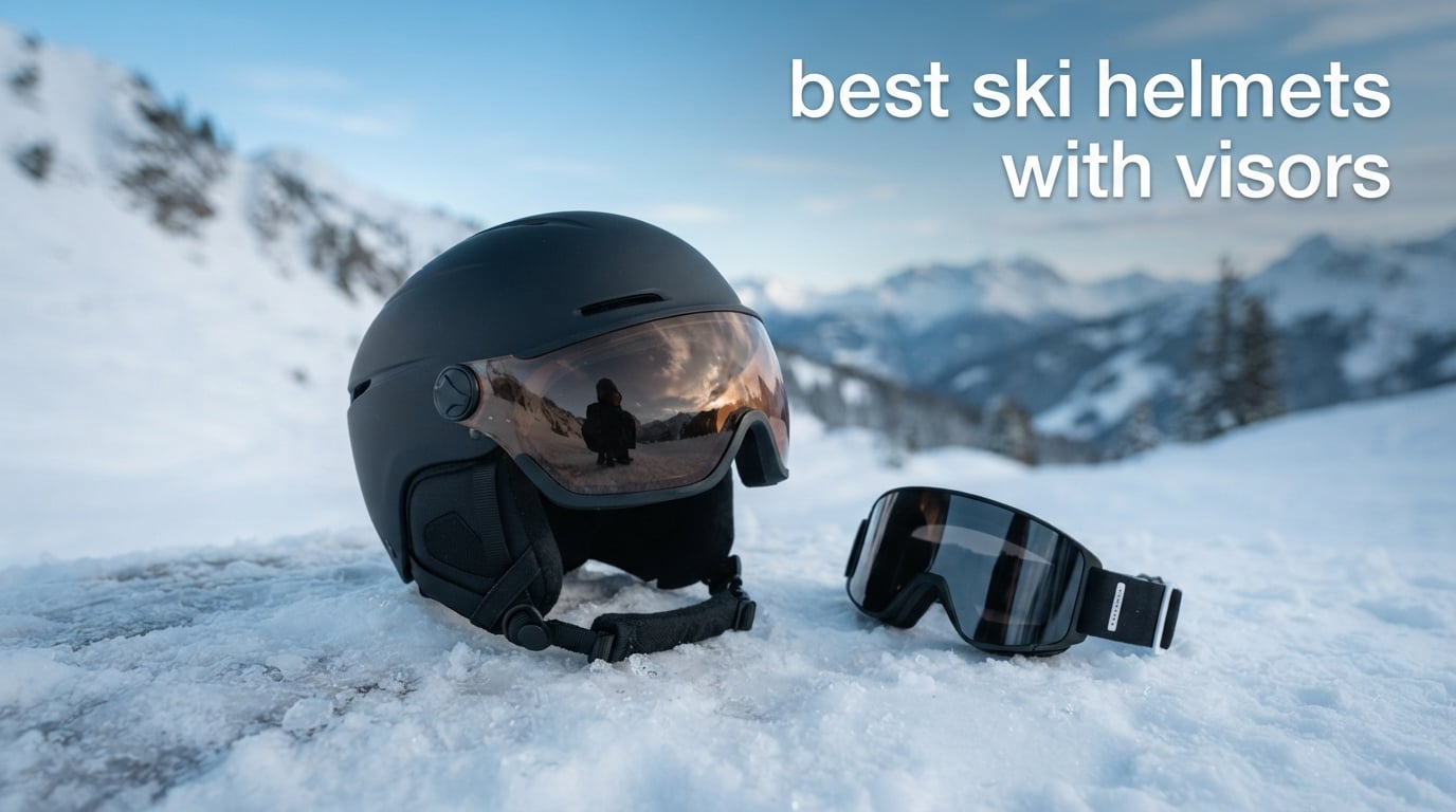 best ski helmets with visors