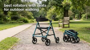 best rollators with seats for outdoor walking